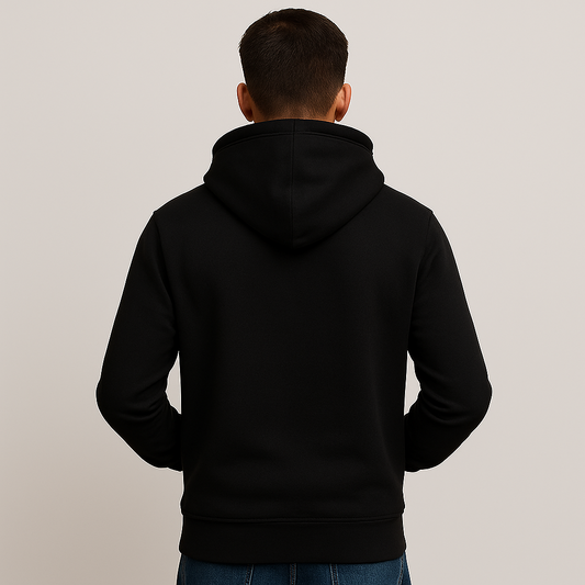 Axis Bank Official Black Hoodie – Cotton Blend with Logo